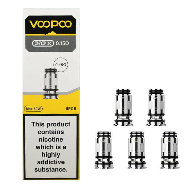 Voopoo PnP X Coils, Packaging and Device, Front