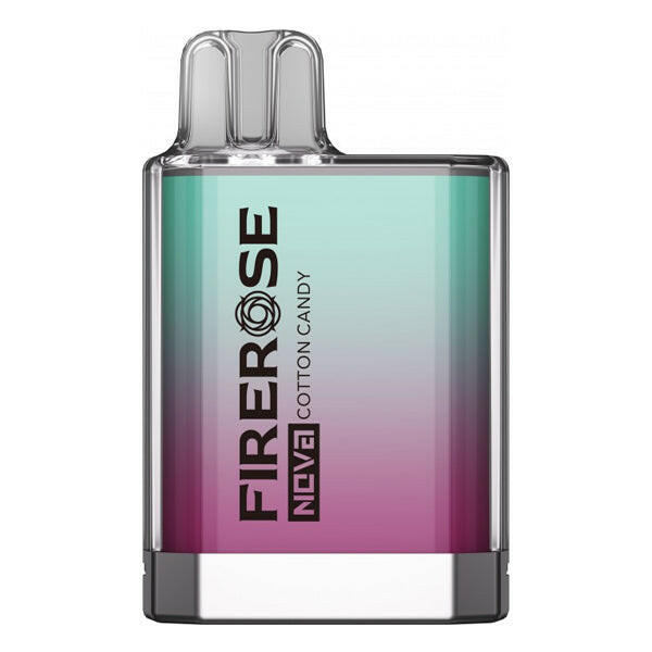 Elux Firerose Nova Cotton Candy Disposable Vape, Device Photo Front