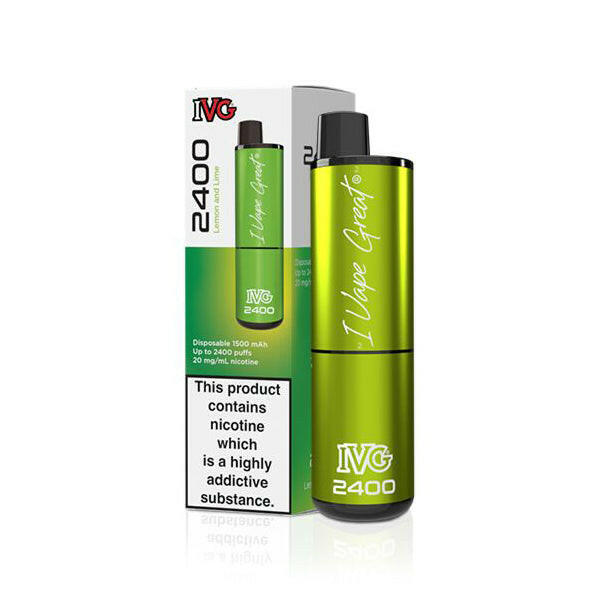 IVG 2400 4in1 Lemon Lime, Device and Packaging, Front