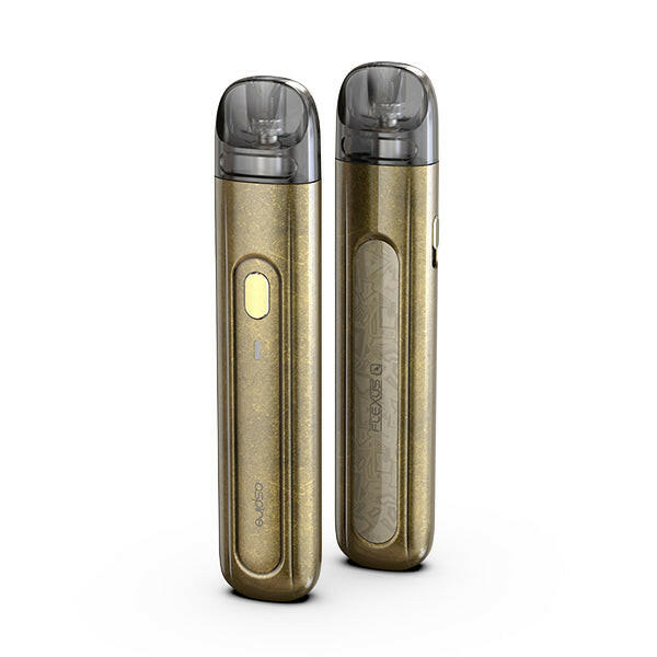Aspire Flexus Q Retro Brass Device, Front and Back
