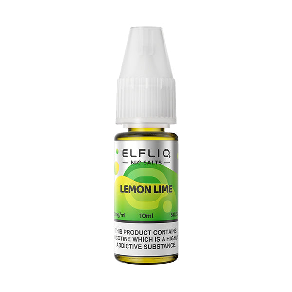 Elfliq Lemon Lime Nic Salt by Elf Bar | 5 For 10 | Free Delivery Escobar Vape Shop Elfliq Lemon Lime Nic Salt by Elf Bar | 5 For 10 | Free Delivery Escobar Vape Shop