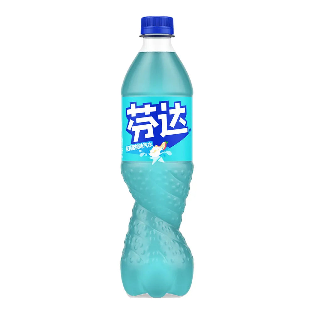 Fanta Jasmine Peach Chinese, Bottle, Front