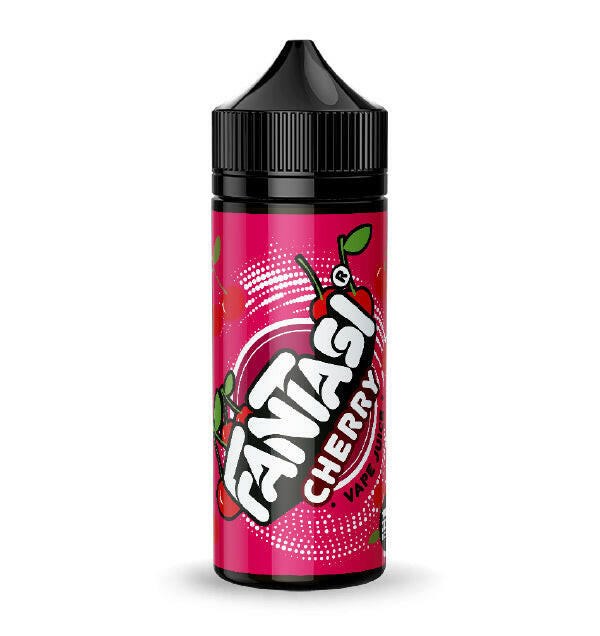 Fantasi Cherry 100ML E-Liquid, Bottle, Front
