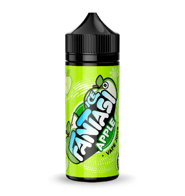 Fantasi Apple Ice 100ML E-Liquid, Bottle, Front
