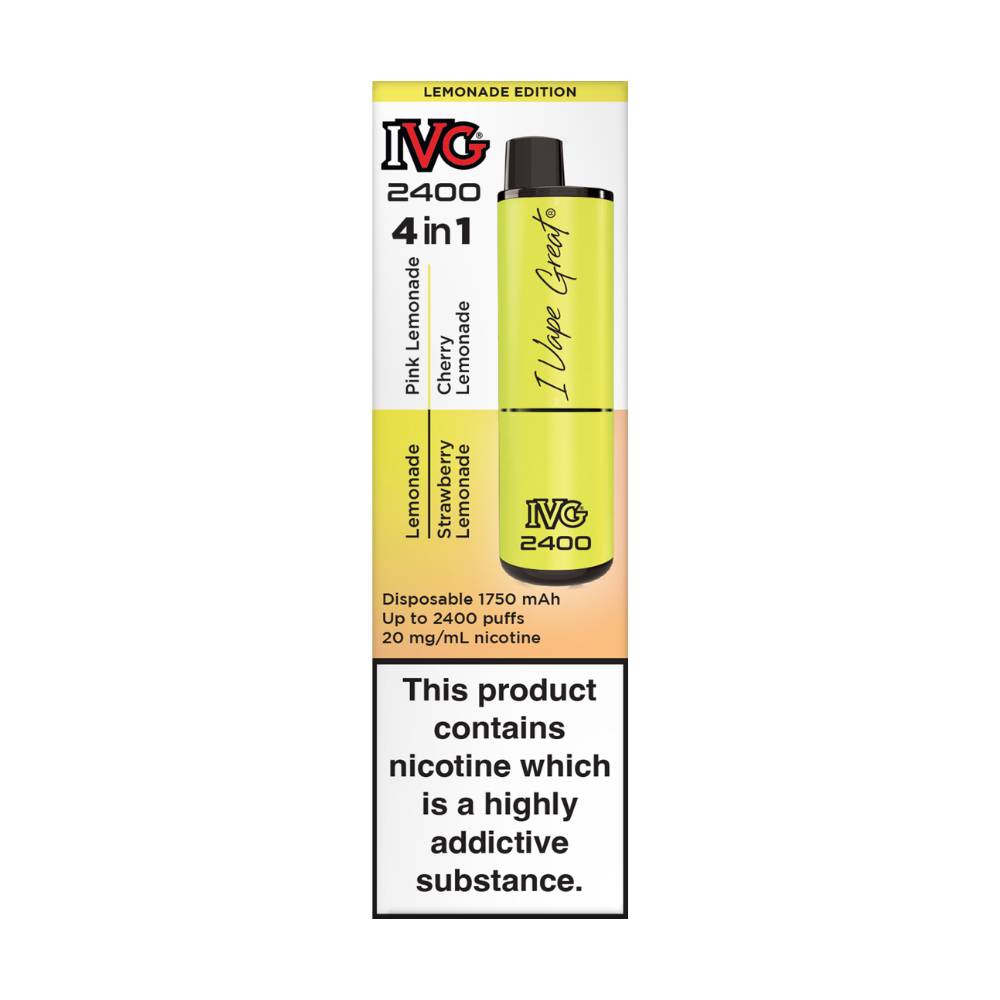 IVG 2400 4 In 1 Disposable Vape
