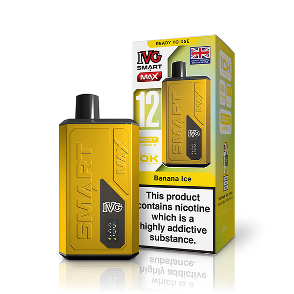IVG Smart Max 10K Pod Vape Kit | Up to 10 000 Puffs Refillable Escobar Vape Shop IVG Smart Max 10K Pod Vape Kit | Up to 10 000 Puffs Refillable Escobar Vape Shop