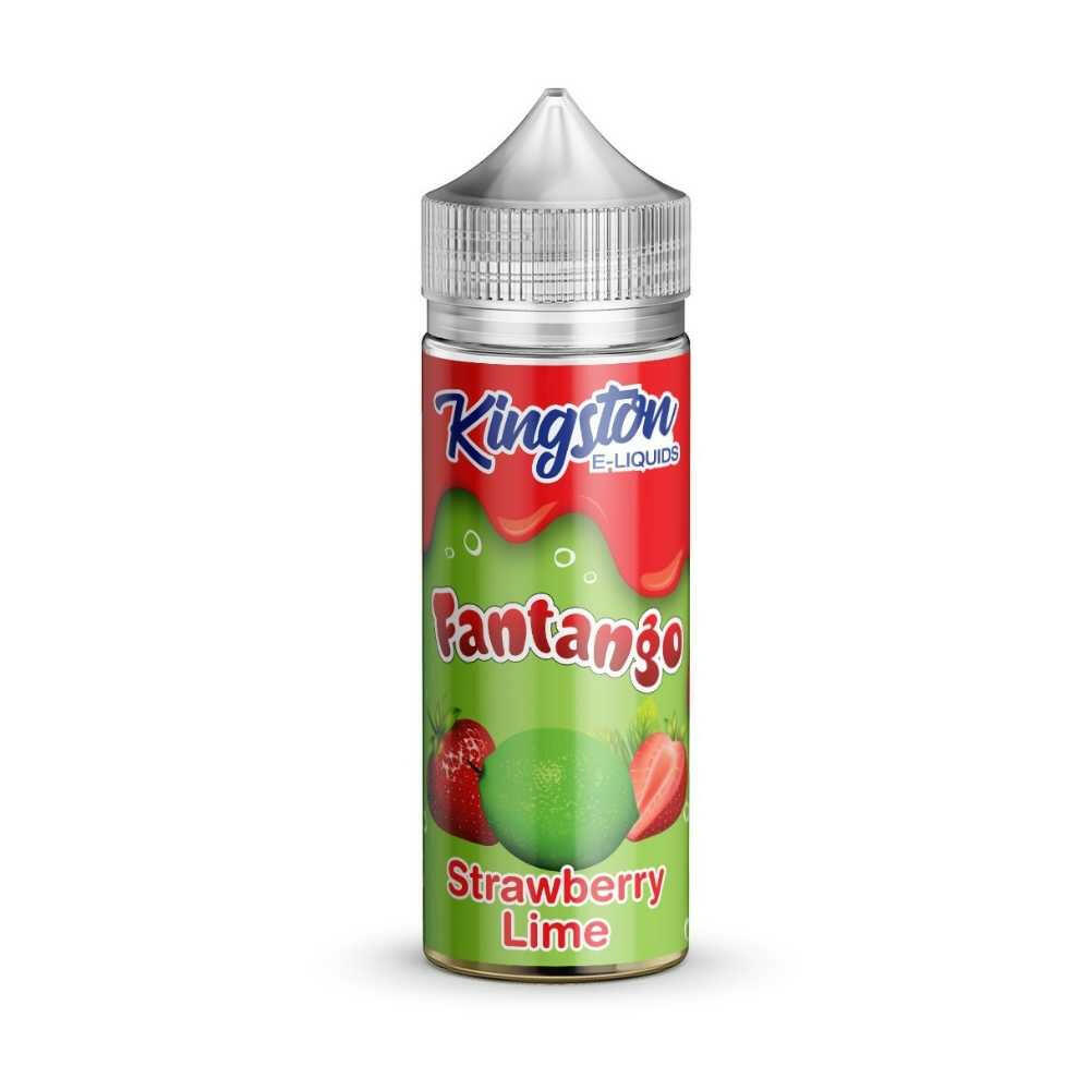 Kingston Fantango Strawberry Lime 100ML E-Liquid, Bottle, Front