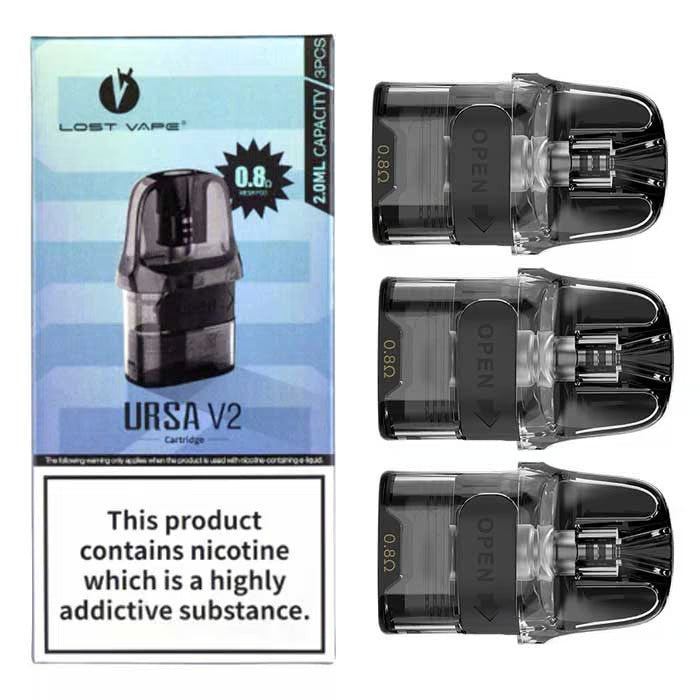 Lost Vape Ursa V2 Vape Replacement Pods | Only 7.99 | Free Delivery Escobar Vape Shop Lost Vape Ursa V2 Vape Replacement Pods | Only 7.99 | Free Delivery Escobar Vape Shop