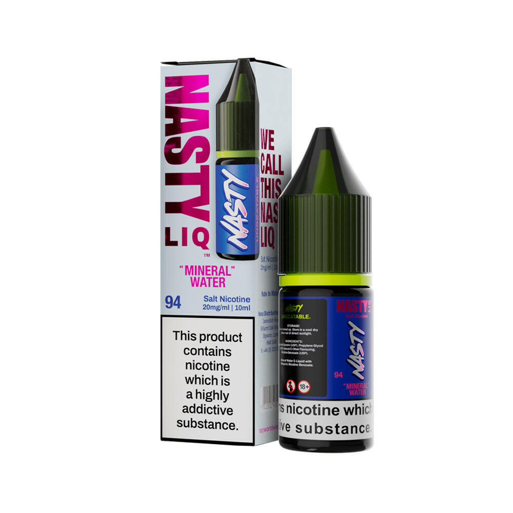 Nasty Liq Mineral Water Nic Salts
