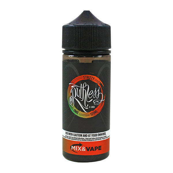 Ruthless Strizzy 100ML Shortfill, Bottle, Front
