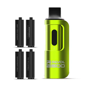 Revol 4 in 1 Lemon Series, Device and Pods, Front