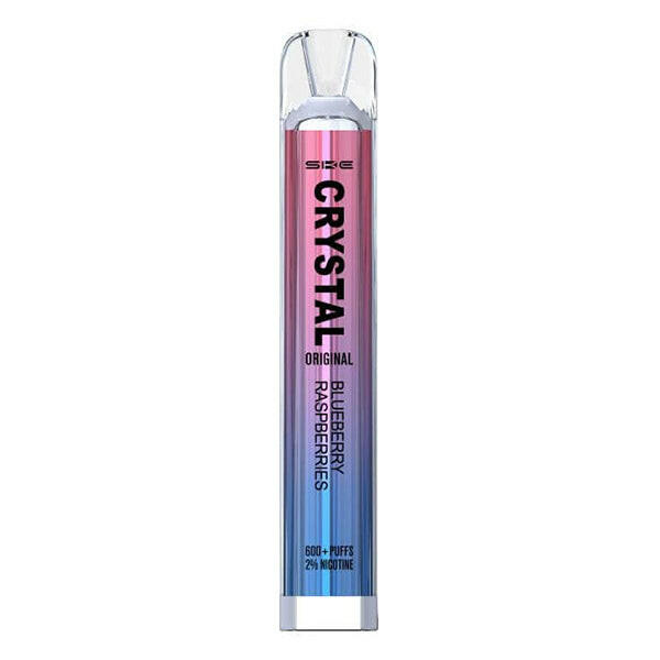 SKE Crystal Vape Blueberry Raspberries, Device Front