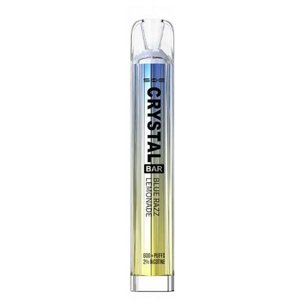 SKE Crystal Vape Blue Razz Lemonade, Device Front