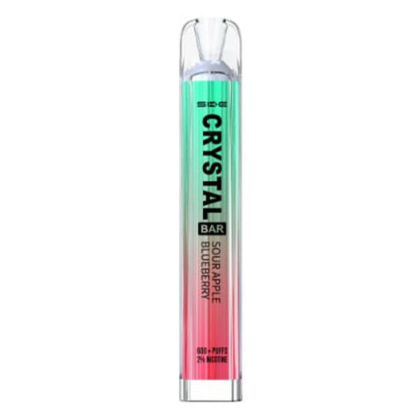 SKE Crystal Vape Sour Apple Blueberry, Device Front