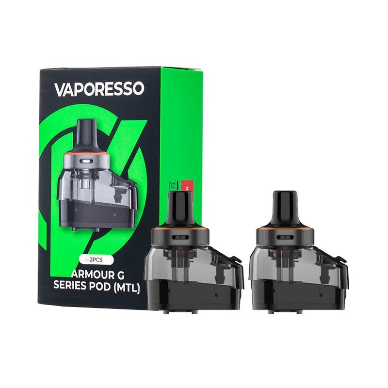Vaporesso Armour G Series Replacement Pods, Packaging and Pods, Front