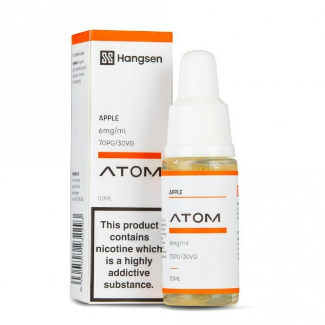 Hangsen Apple E-Liquid 10ml, Packaging and Bottle, Front