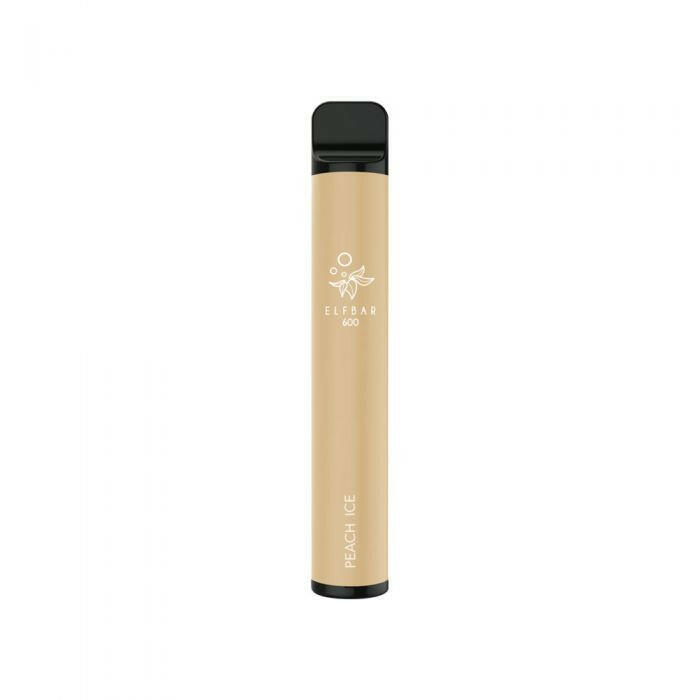 Elf Bar Peach Ice Disposable Vape, Device Front
