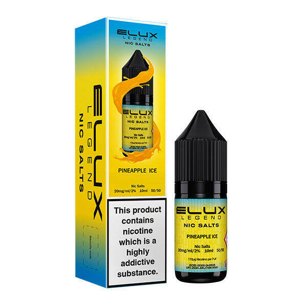 Elux Pineapple Ice Nic Salt | 5 For 10 | Free Delivery Escobar Vape Shop Elux Pineapple Ice Nic Salt | 5 For 10 | Free Delivery Escobar Vape Shop