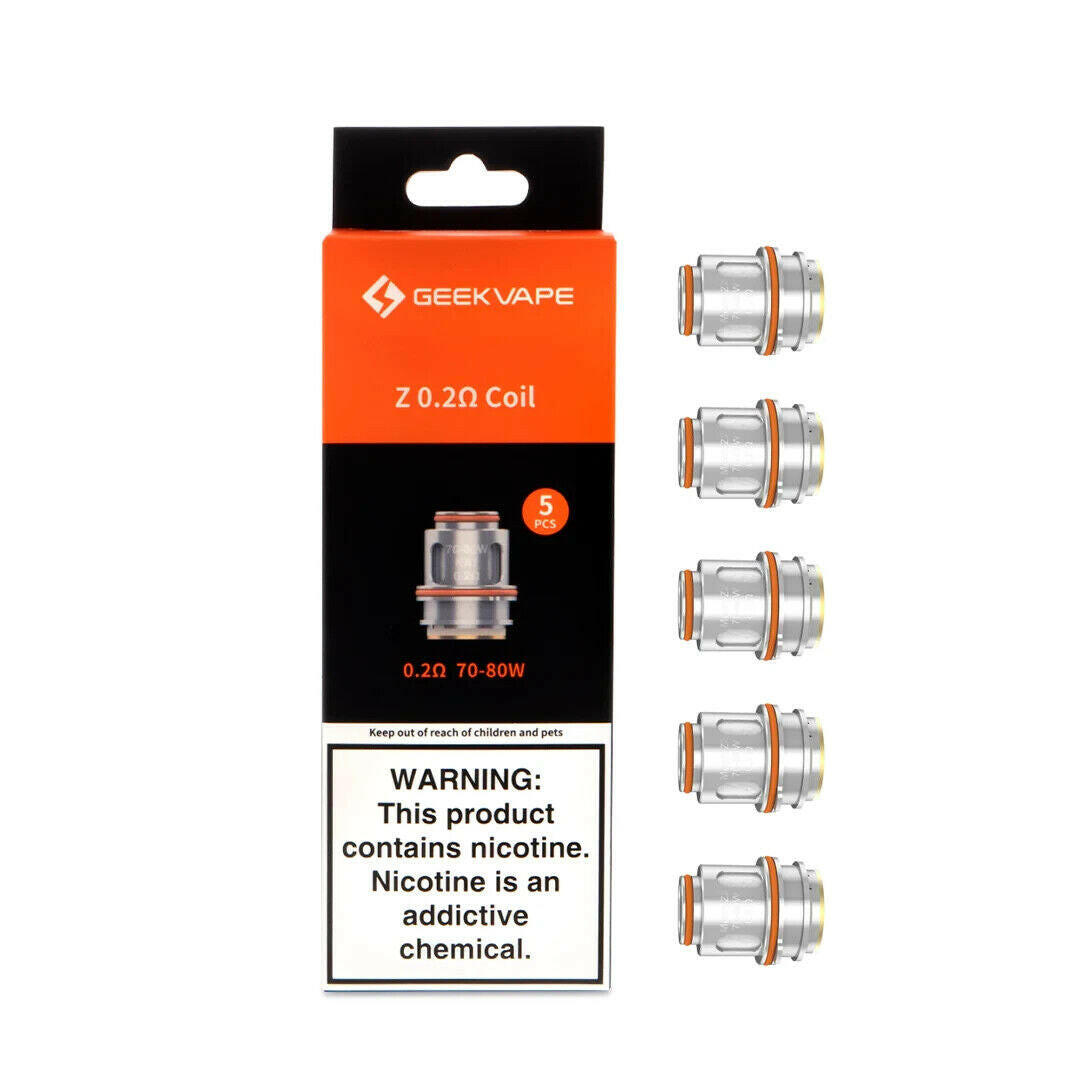 Geekvape Z Series Replacement Coil, Packaging and Coils, Front