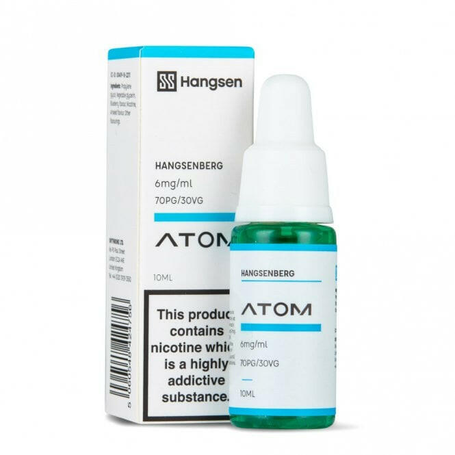 Hangsen Hangsenberg E-Liquid 10ml, Packaging and Bottle, Front