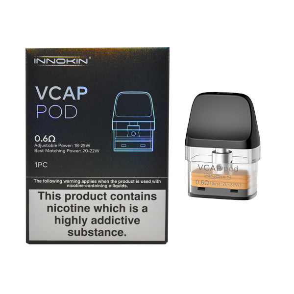 Innokin VCap Replacement Pod | Only 1.99 | Free Delivery Escobar Vape Shop Innokin VCap Replacement Pod | Only 1.99 | Free Delivery Escobar Vape Shop