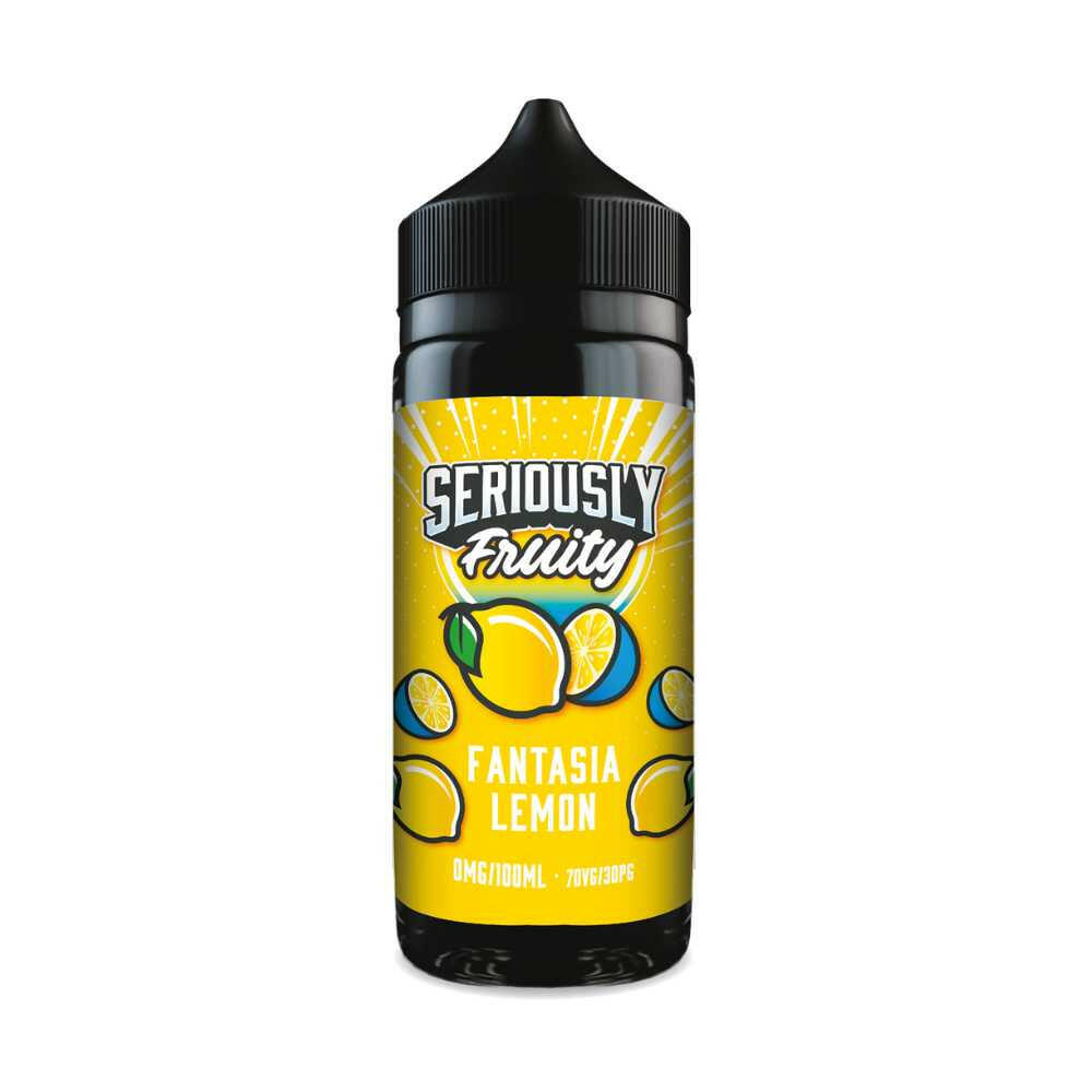Seriously Fruity Fantasi Lemon 100ML Shortfill, Bottle, Front