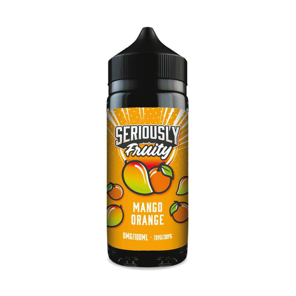 Seriously Fruity Mango Orange 100ML Shortfill, Bottle, Front