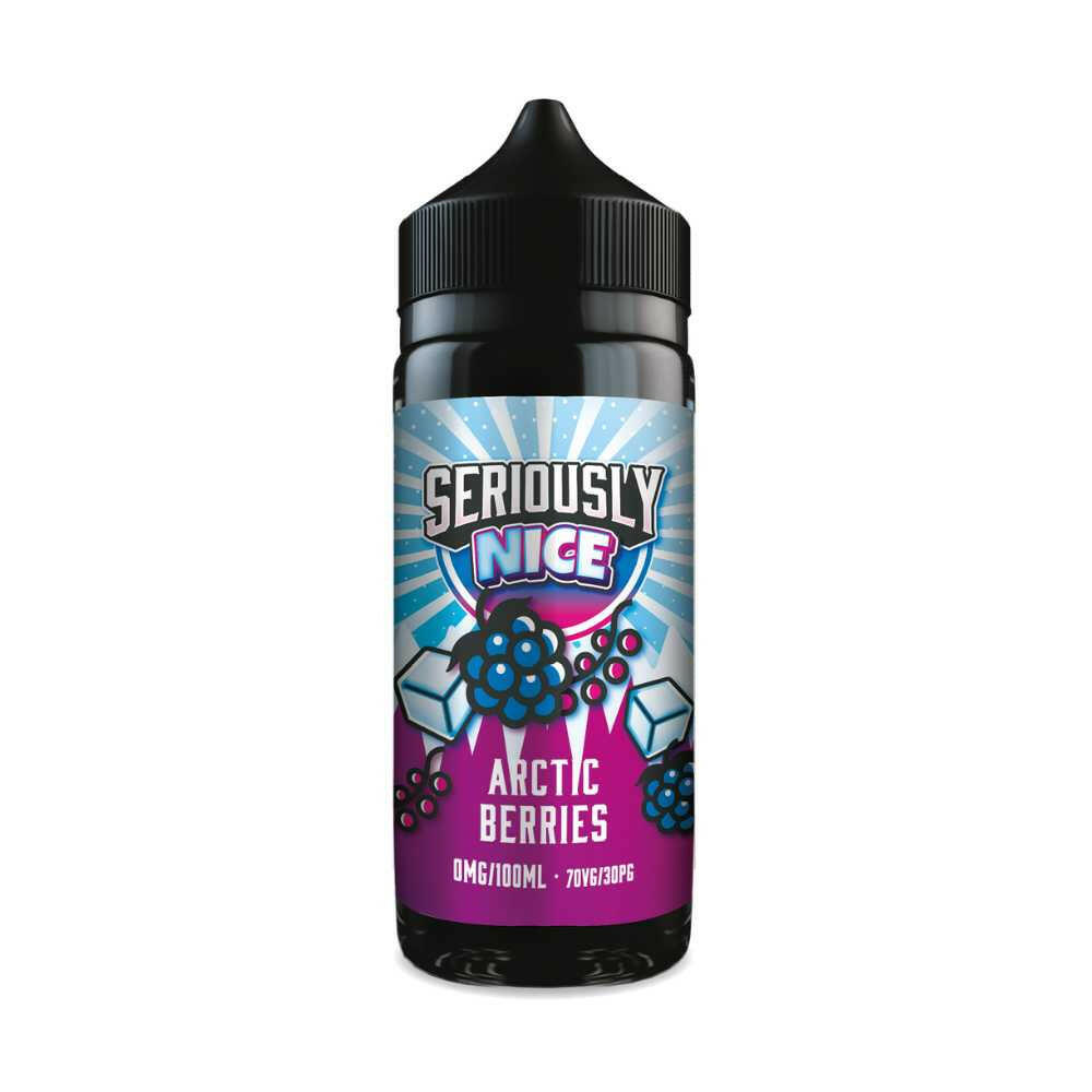Seriously Nice Arctic Berries 100ML Shortfill, Bottle, Front