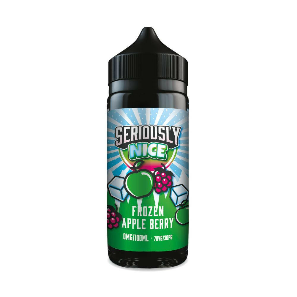 Seriously Nice Frozen Apple Berry 100ML Shortfill, Bottle, Front