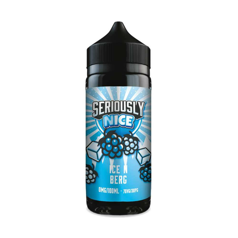 Seriously Nice Ice N Berg 100ML Shortfill, Bottle, Front