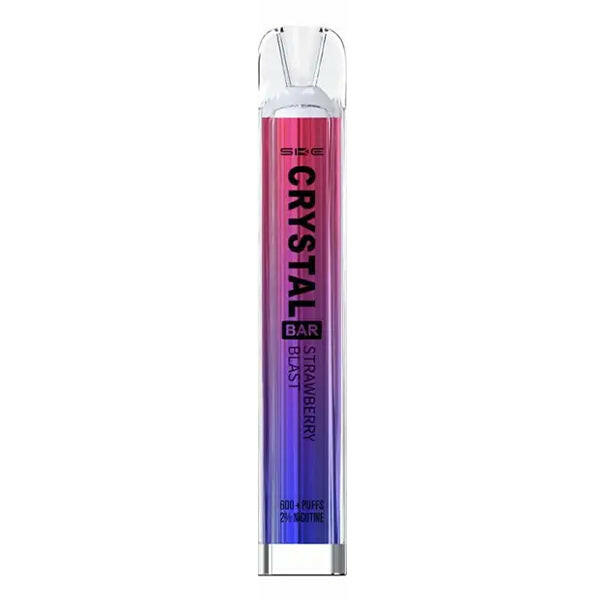 SKE Crystal Vape Strawberry Blast, Device Front