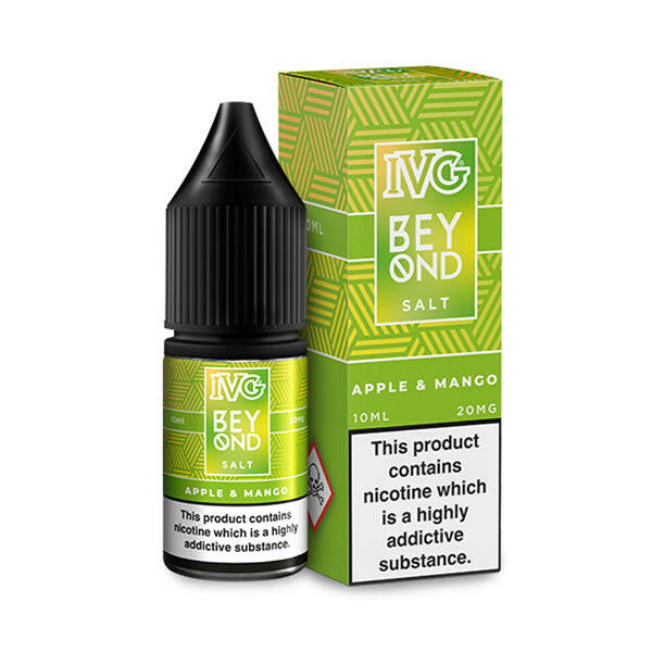 Beyond Apple & Mango Nic Salts by IVG, Packaging and Botte, Front