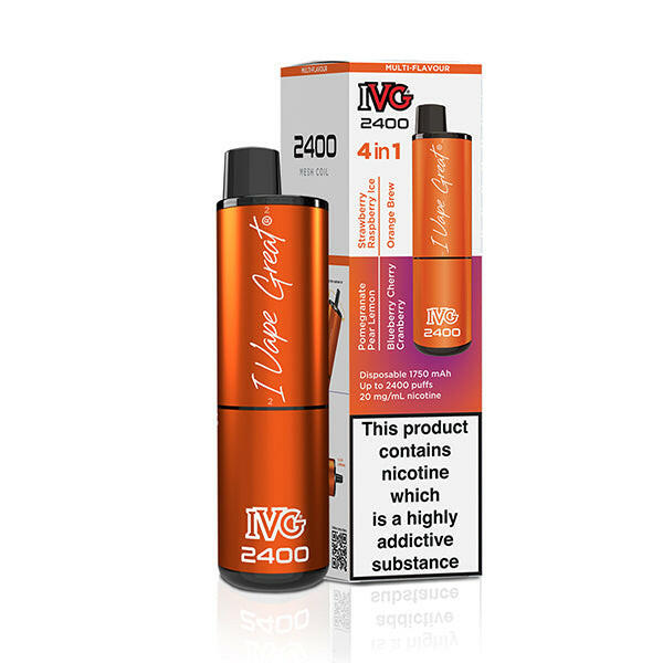 IVG 2400 4in1 Juicy Edition, Device and Packaging, Front