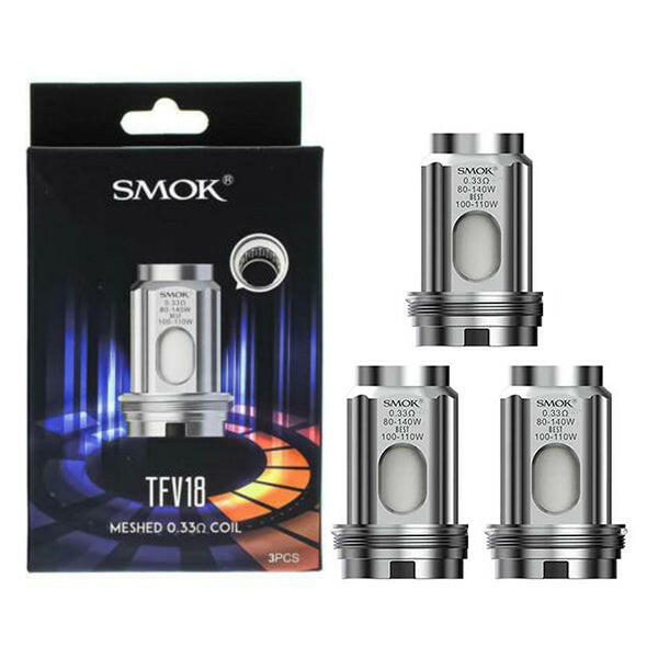 Smok TFV18 Replacement Coil, Packaging and Coils, Front
