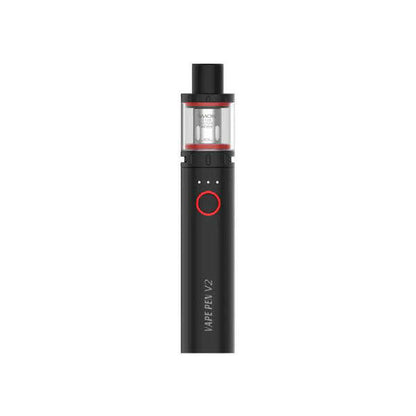 SMOK Vape Pen V2 Black Vape Pen Kit, Device, Front