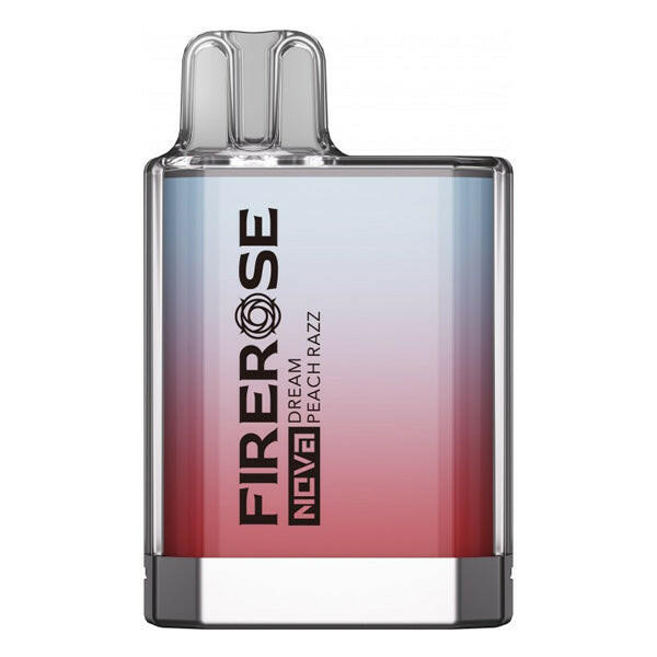 Elux Firerose Nova Dream Peach Razz Disposable Vape, Device Photo Front