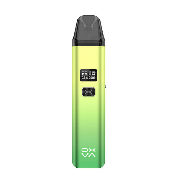 Oxva Xlim Xlim Green Lemon Kit, Device, Front