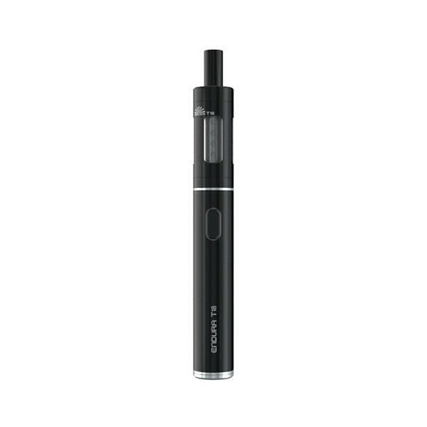 Innokin Endura T18E Black Vape Pen Kit, Device, Front