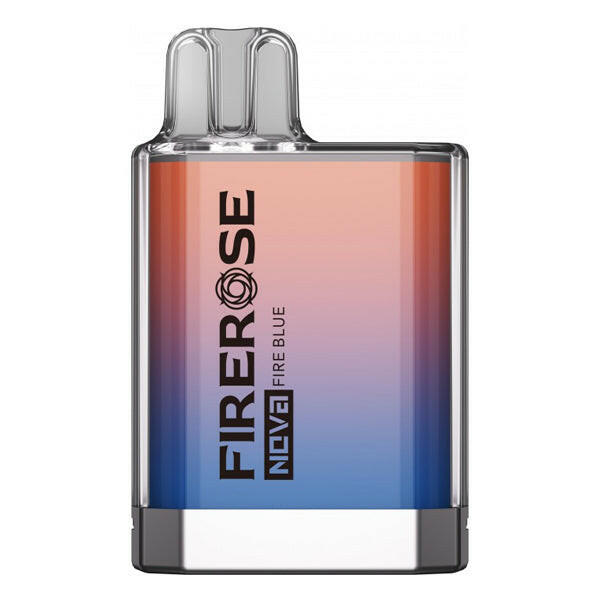 Elux Firerose Nova Fire Blue Disposable Vape, Device Photo Front