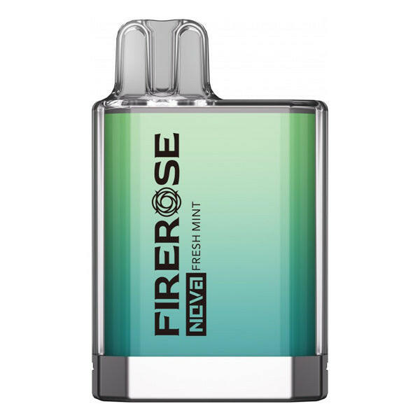 Elux Firerose Nova Fresh Mint Disposable Vape, Device Photo Front