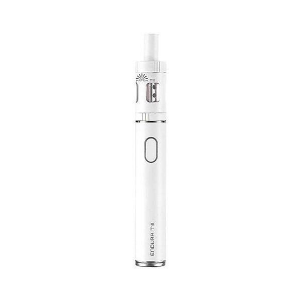 Innokin Endura T18E White Vape Pen Kit, Device, Front