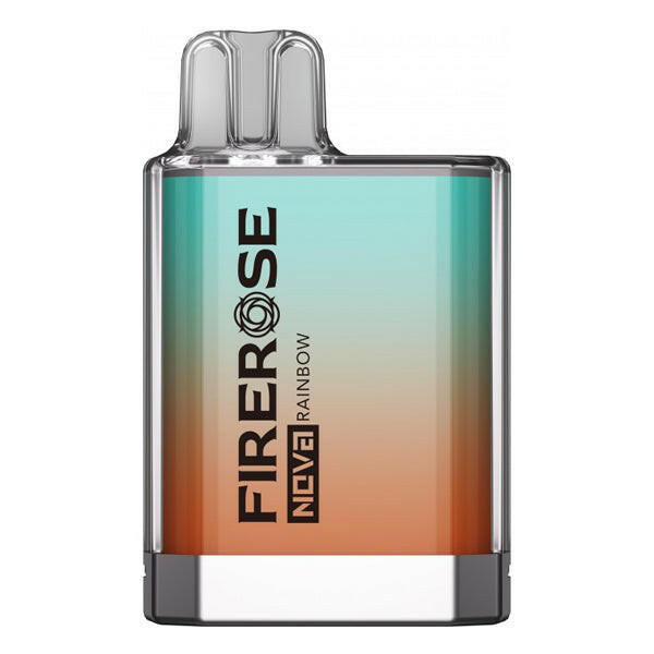 Elux Firerose Nova Rainbow Disposable Vape, Device Photo Front
