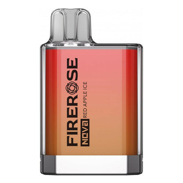 Elux Firerose Nova Red Apple Ice Disposable Vape, Device Photo Front