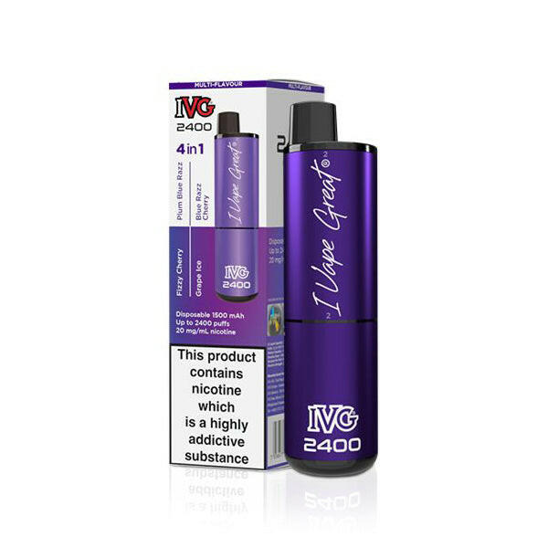IVG 2400 4in1 Purple Edition, Device and Packaging, Front