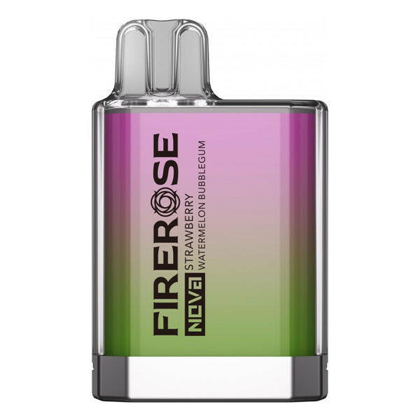 Elux Firerose Nova Strawberry Watermelon Bubblegum Disposable Vape, Device Photo Front