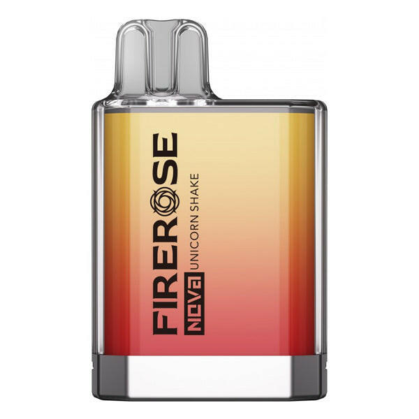Elux Firerose Nova Unicorn Shake Disposable Vape, Device Photo Front