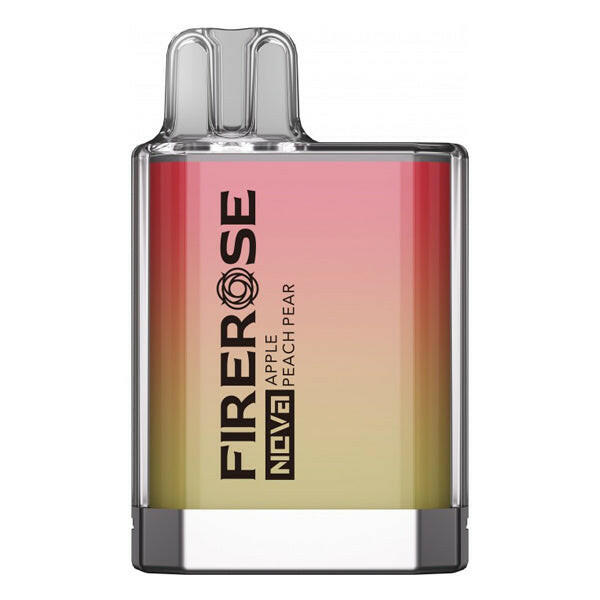 Elux Firerose Nova Apple Peach Pear Disposable Vape, Device Photo Front