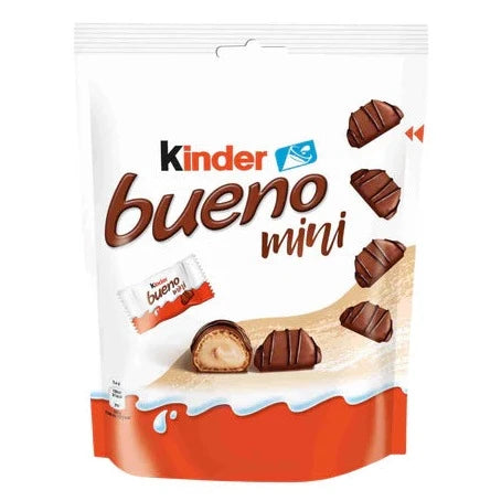 Kinder Bueno Minis, Bag, Front