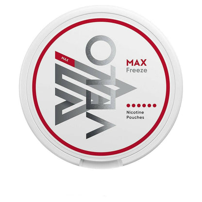 Velo Max Freeze Nicotine Pouches, Packing, Front