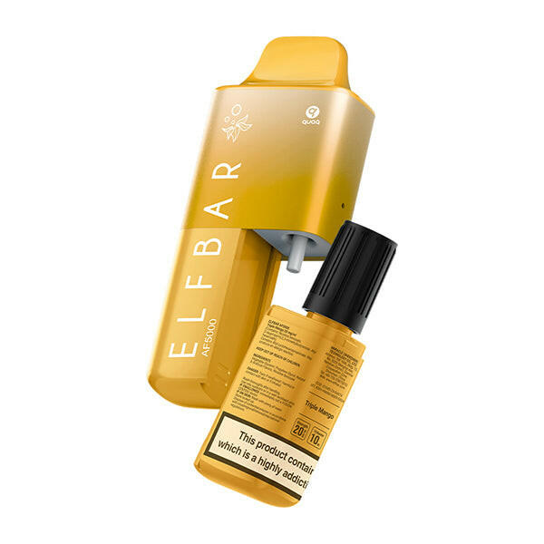 Elf Bar AF5000 Triple Mango Disposable Vape, Front Photo